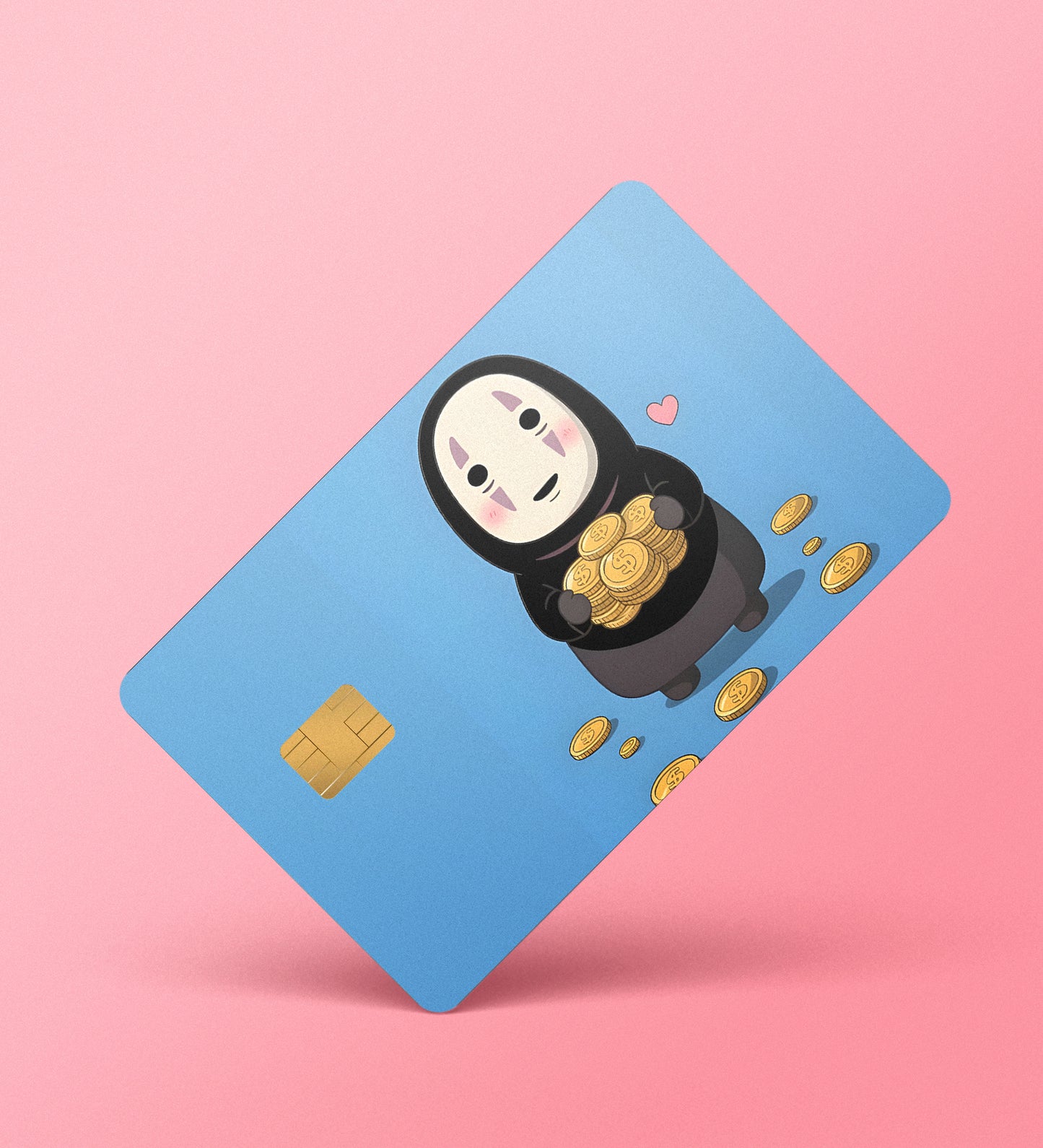No Face | Coins - Credit / Debit Card Skin