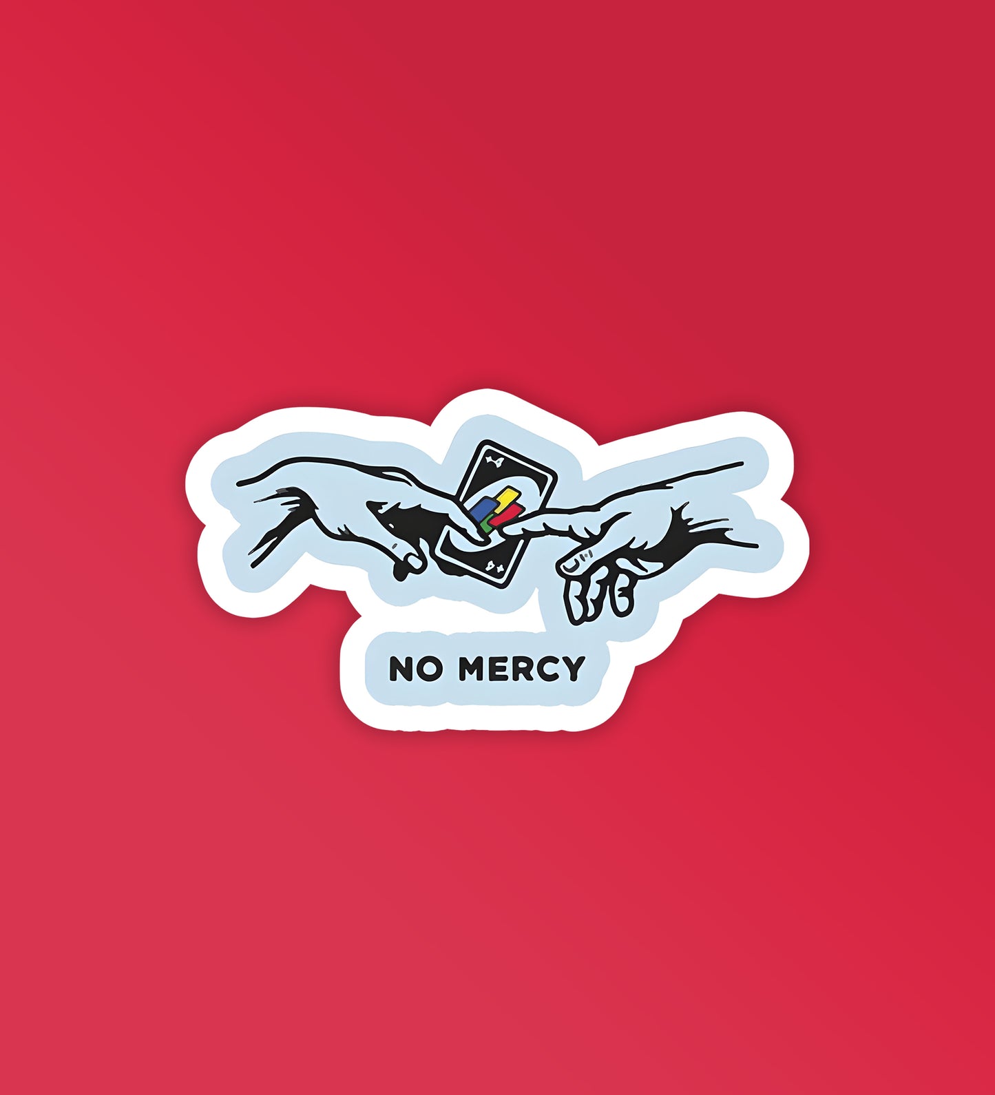 No Mercy UNO  - Laptop / Mobile Stickers