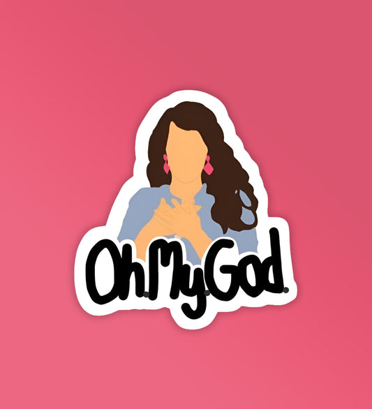 Oh My God - Janice | Laptop & Mobile Stickers