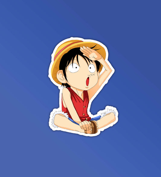 Luffy Kawaii Sticker