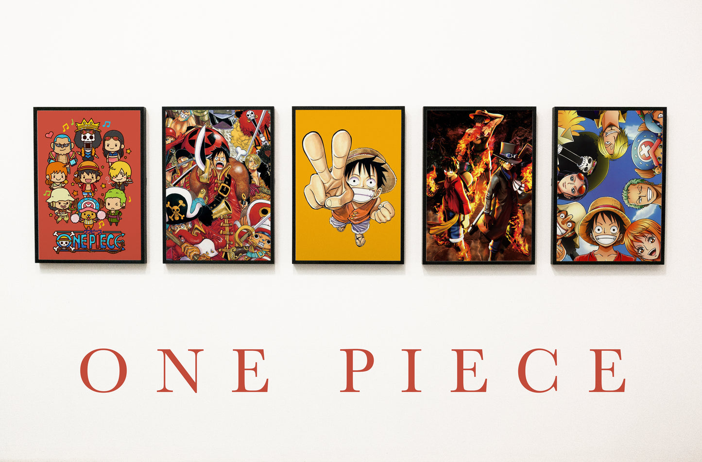 One Piece Posters - Set Of 5