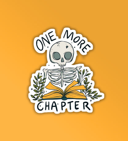 One More Chapter | Laptop - Mobile Sticker