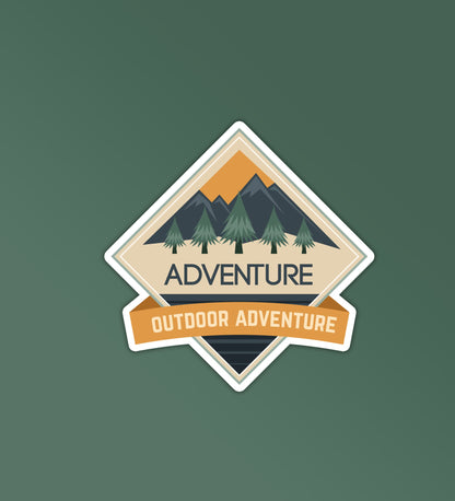 Outdoor Adventure Sticker