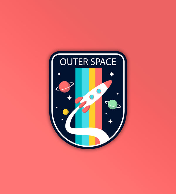 Outer Space Sticker – Peeekaboo