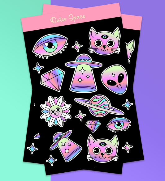 Outer Space | Sticker Sheet