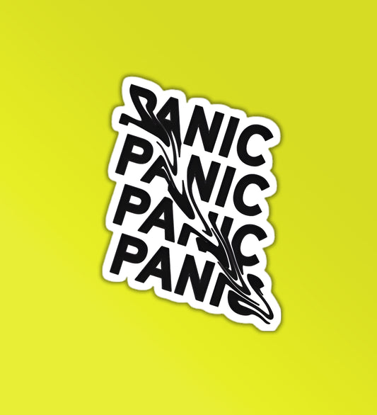Panic Sticker