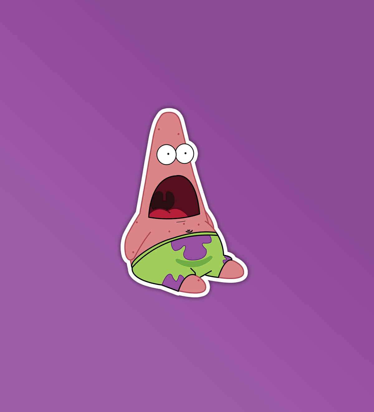 patrick star head exploding gif Images High Quality... Patrick Star Meme Open Mouth Patrick Bait 5000 | Bait / This Is Bait