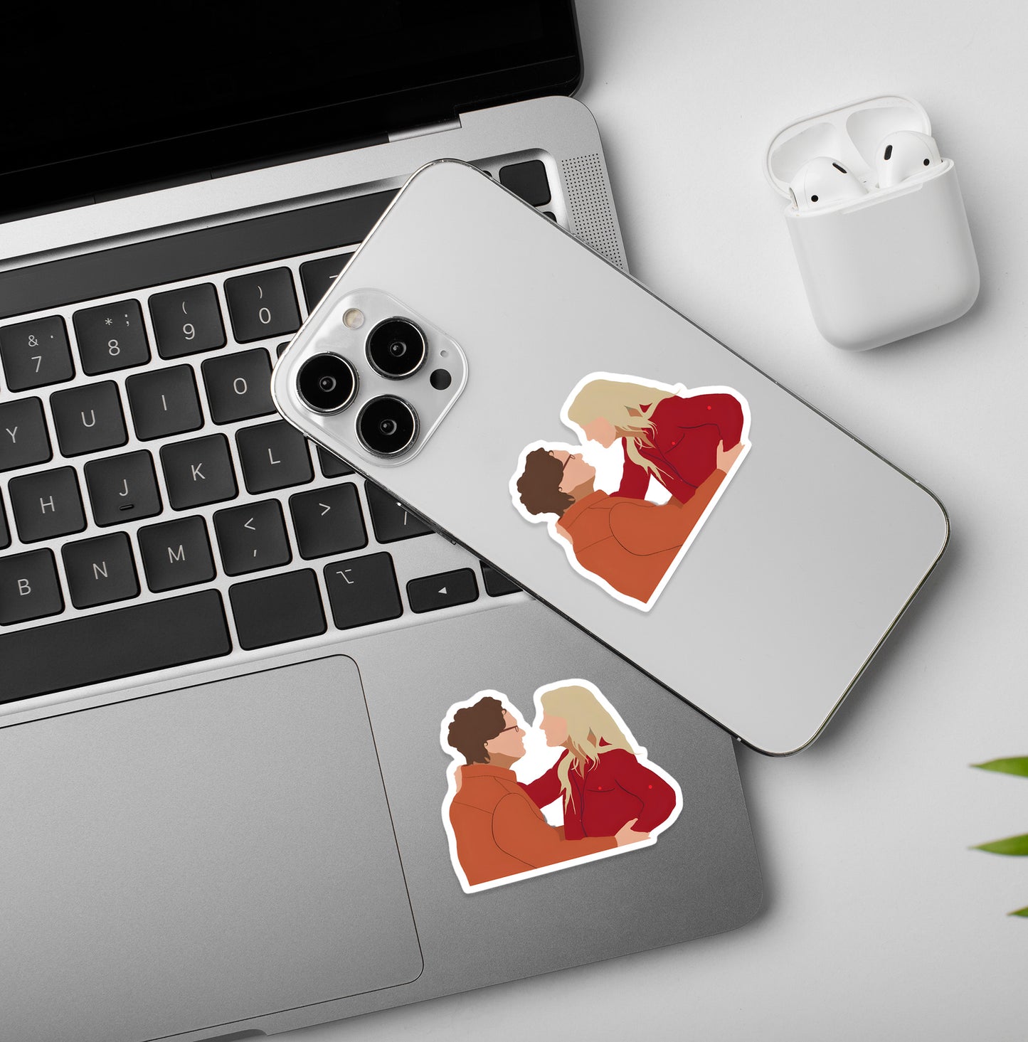 Penny & Leonard | BBT - Laptop / Mobile Sticker