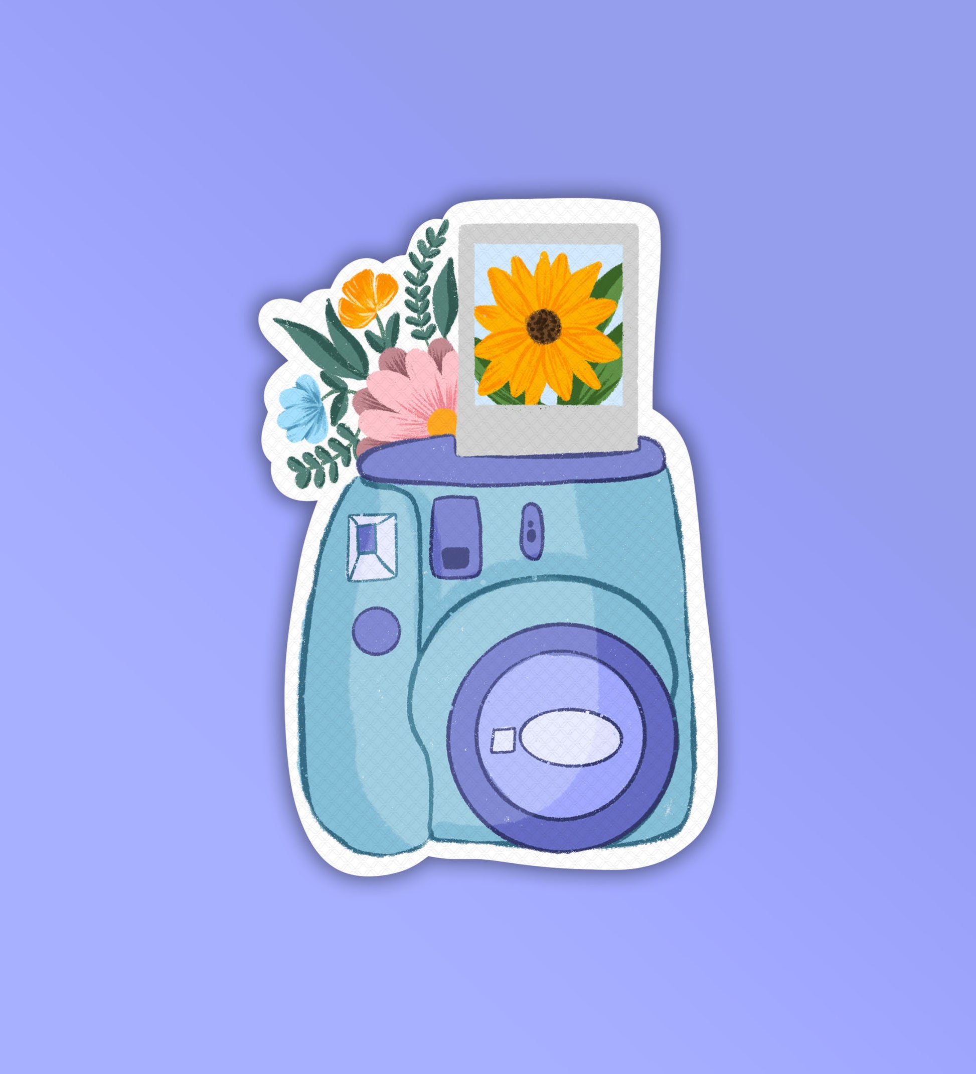 Polaroid Laptop Mobile Stickers