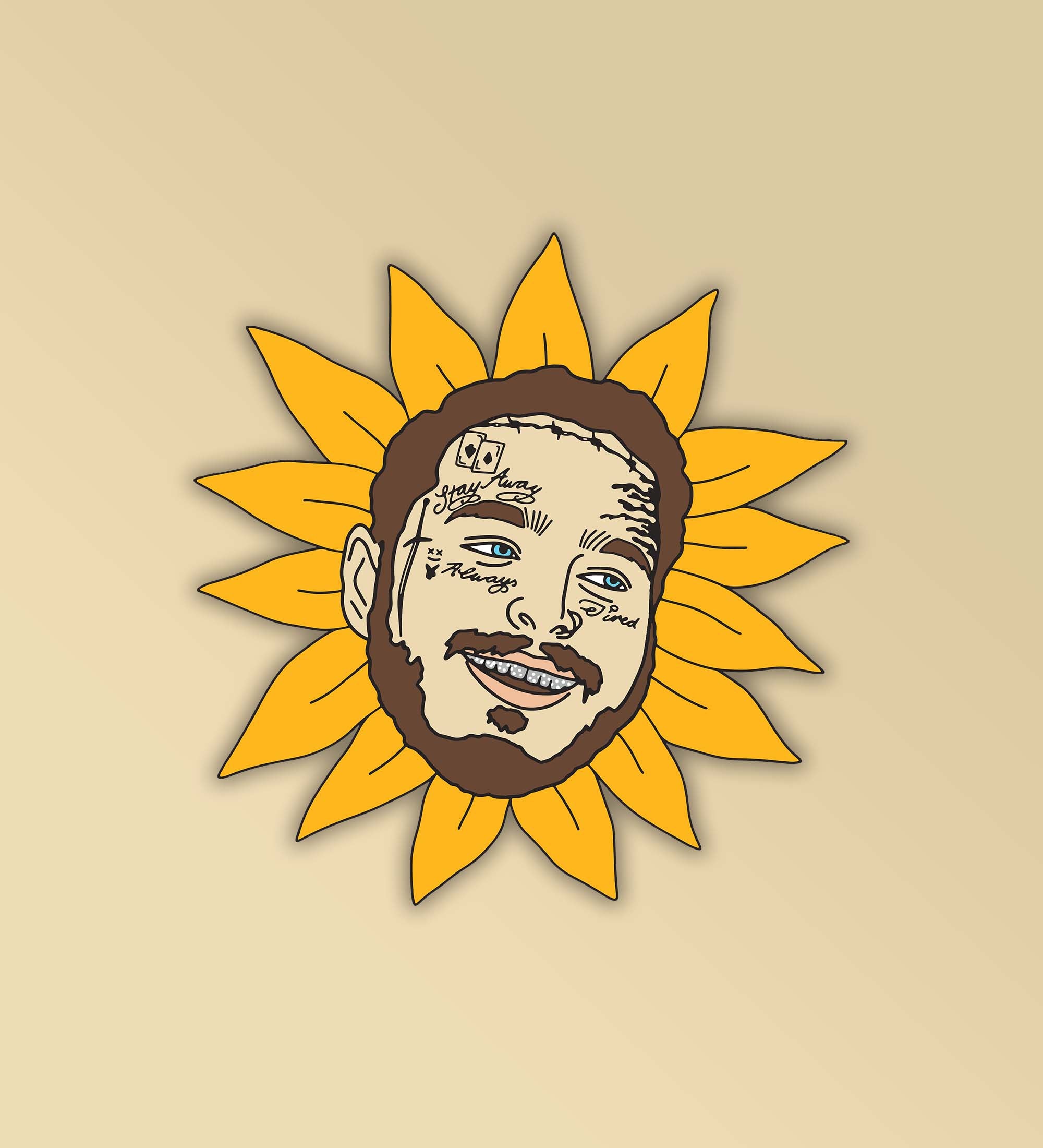 post malone sunflower mix