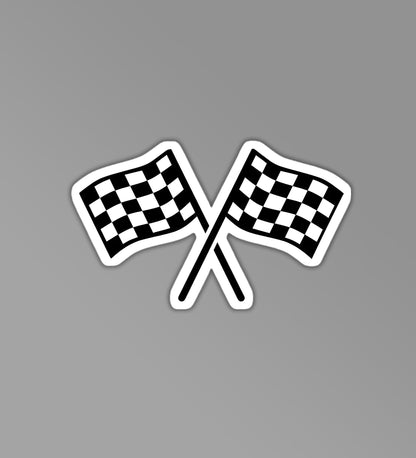 Race Flag - Sticker