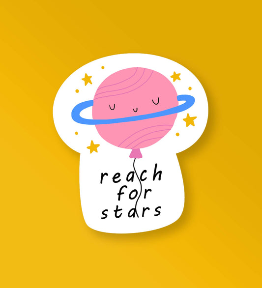 Reach For Stars - Space Stickers