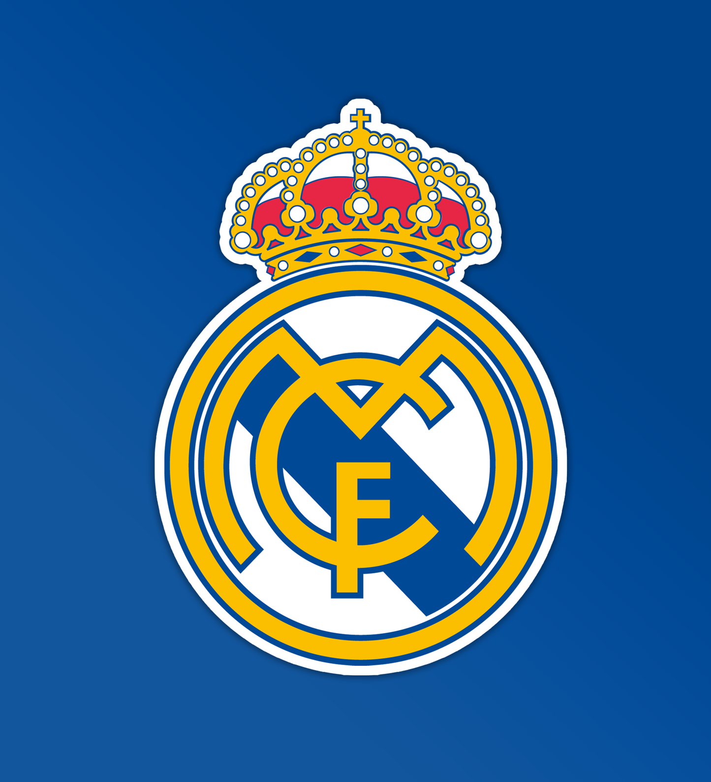 Real Madrid CF Emblem Sticker