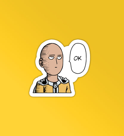 Saitama OK Sticker