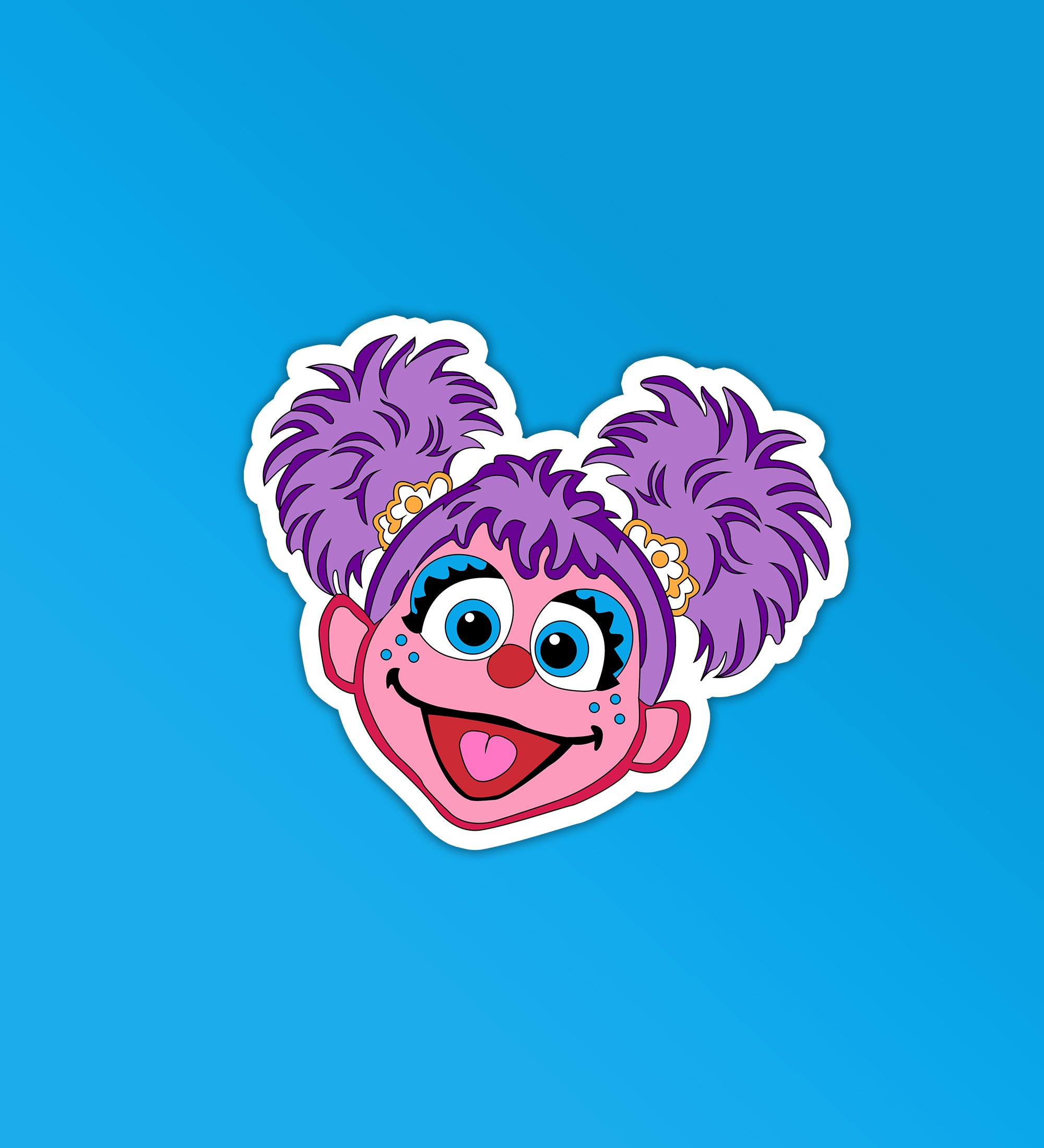 Sesame Street Sticker #3 – Peeekaboo