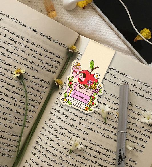 Magnetic Bookmark - Shhhh...I'm Reading