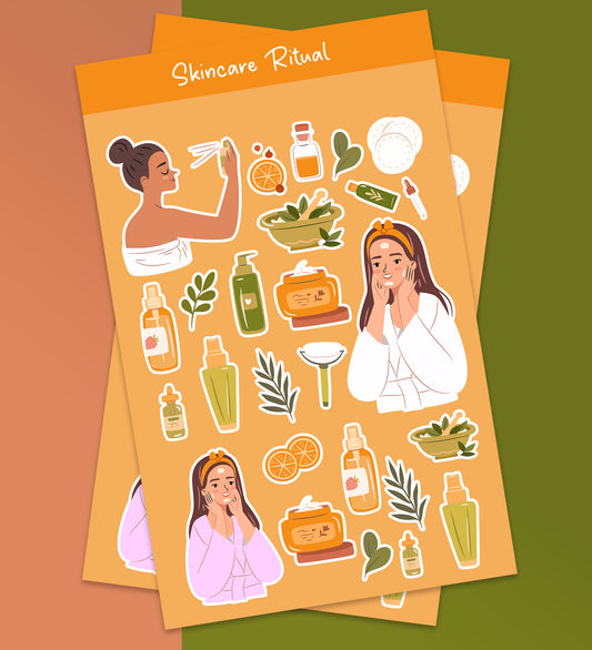 Skincare Ritual | Sticker Sheet