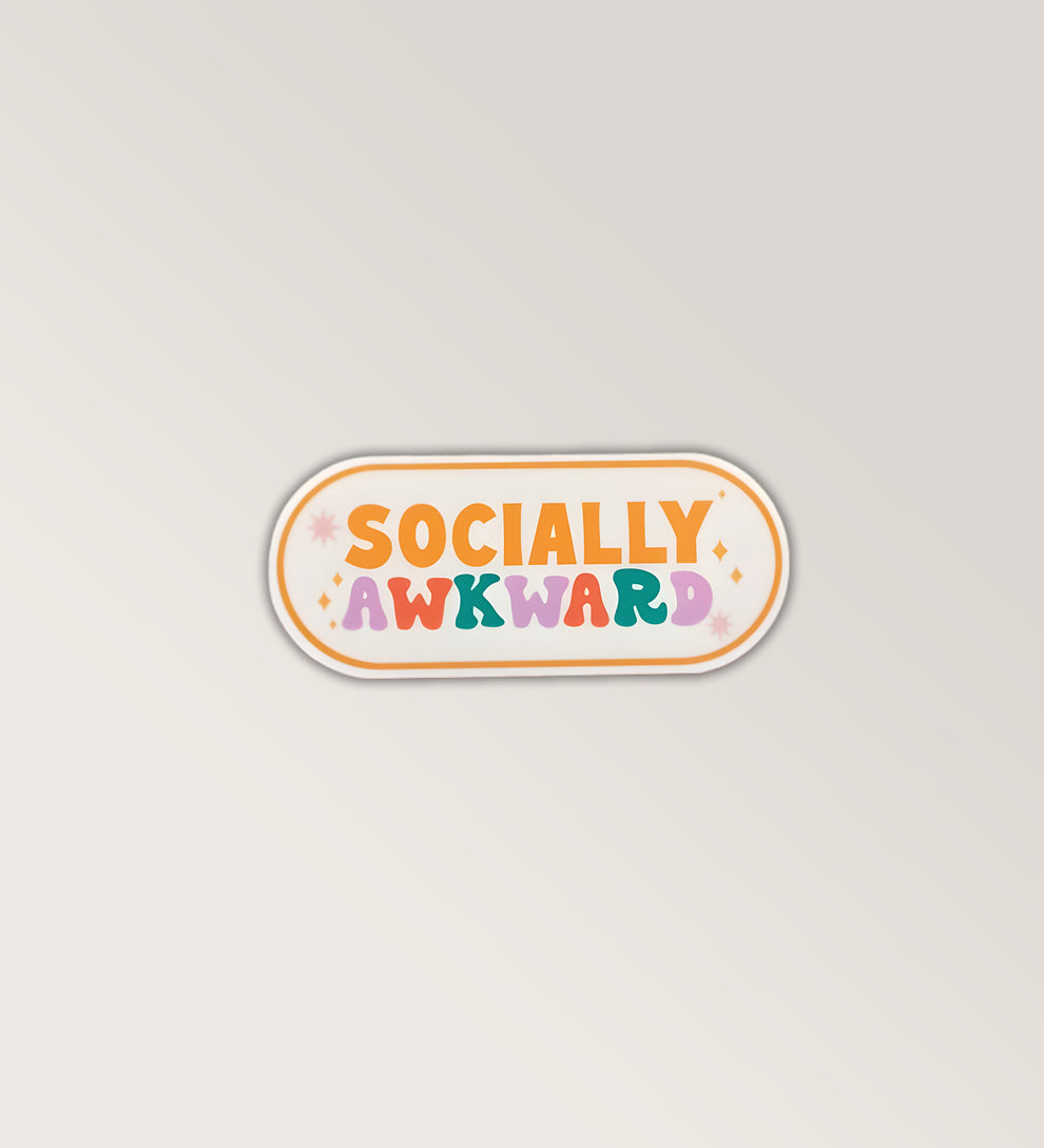 Socially Awkward Sticker – Peeekaboo