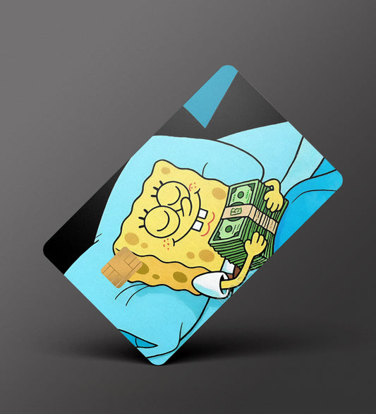 Spongebob - I Love Money - Credit / Debit Card Skin