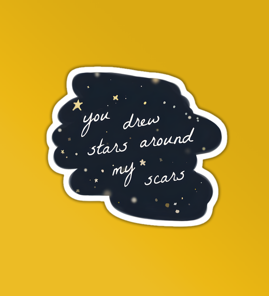 Stars Around Scars  - Taylor Swift Stickers