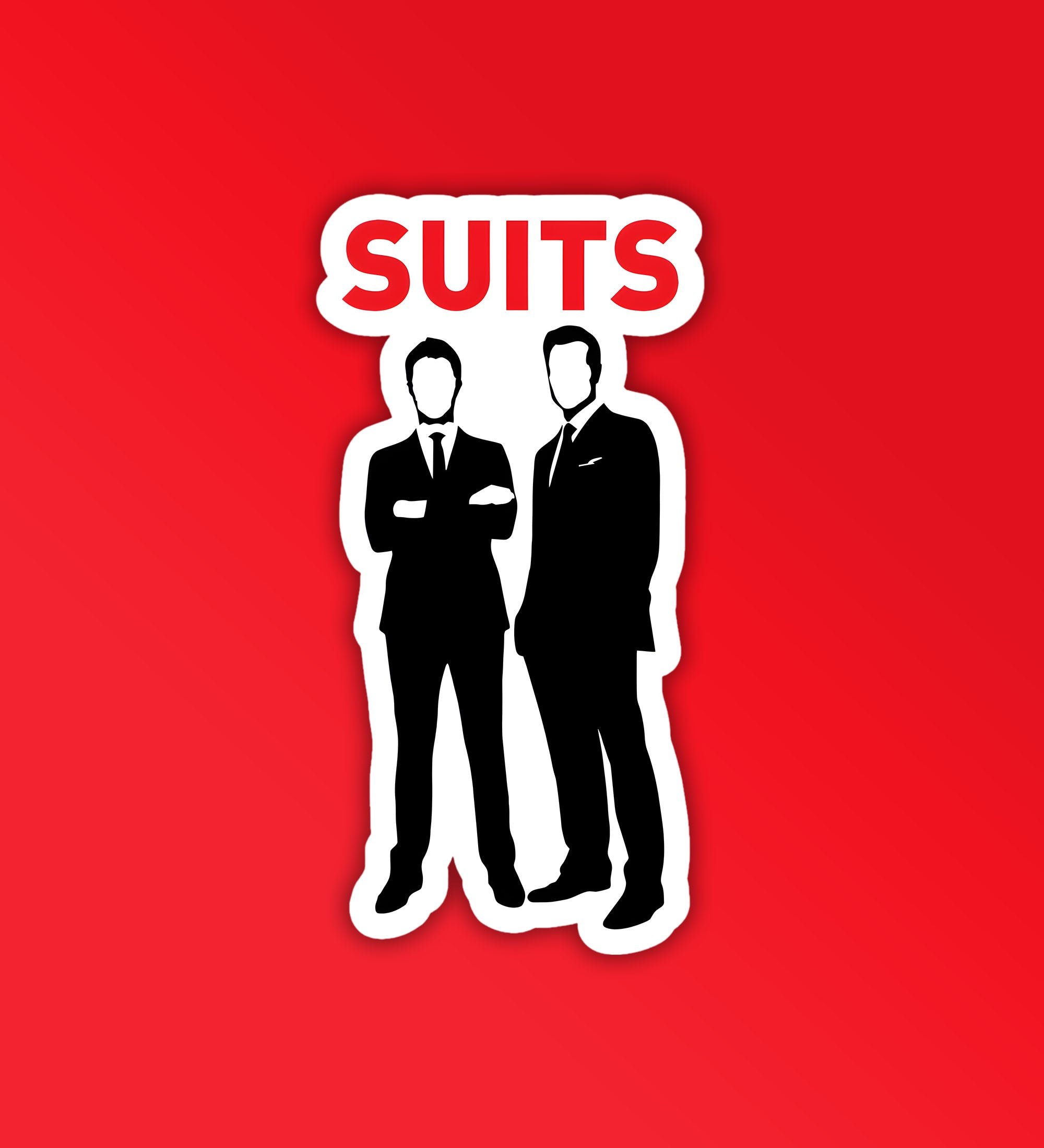Harvey And Mike | Suits - Laptop / Mobile Sticker – Peeekaboo