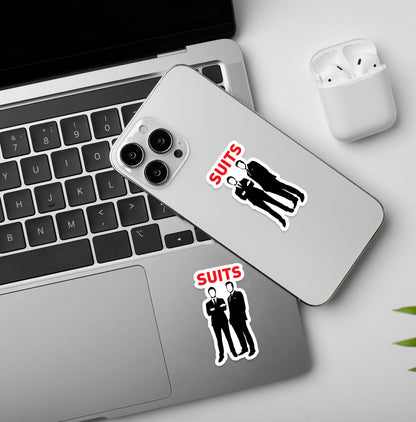 Harvey And Mike | Suits - Laptop / Mobile Sticker