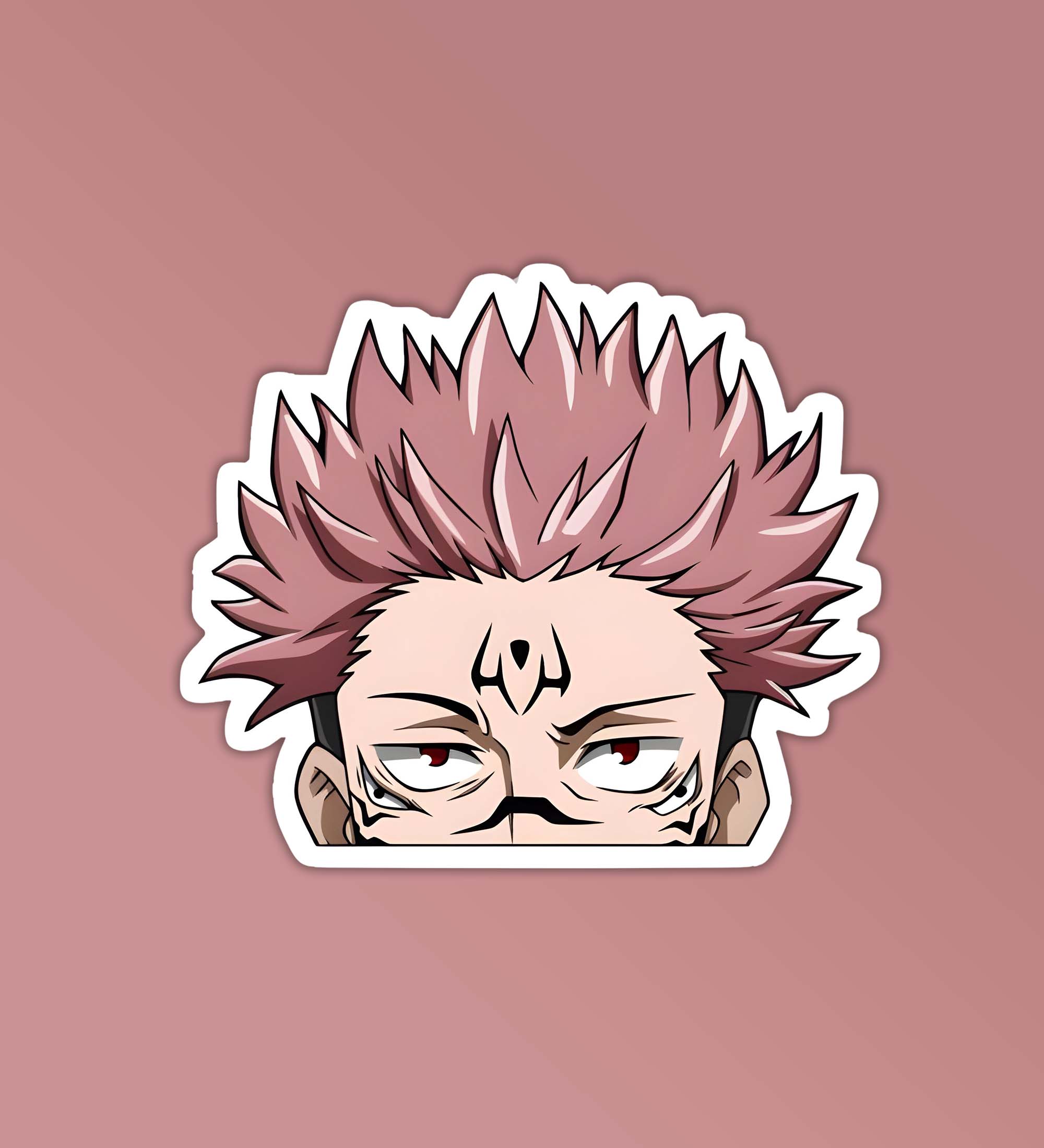 Sukuna Jujutsu Kaisen Sticker – Peeekaboo