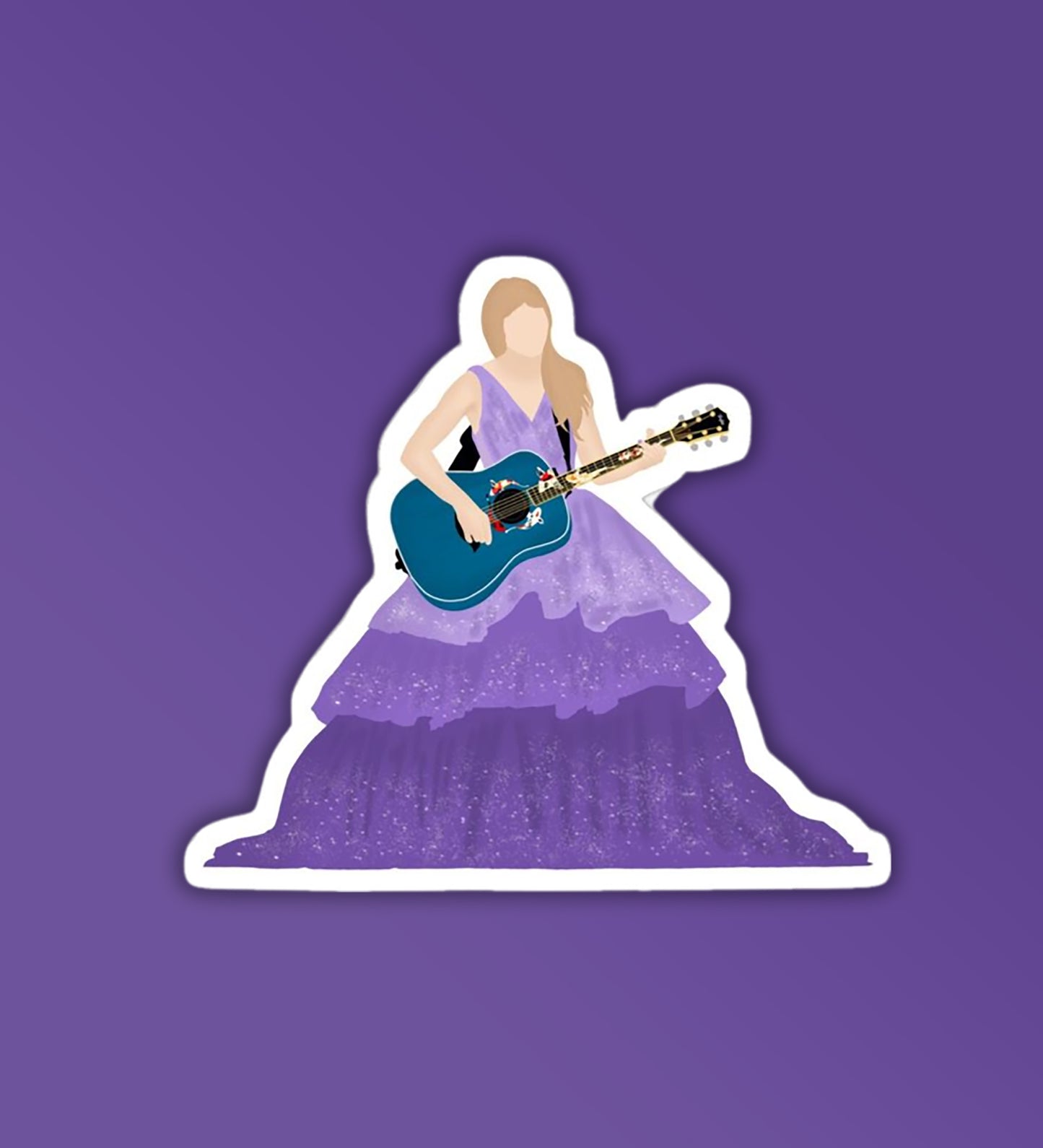 Taylor Swift Purple - Eras Tour Sticker