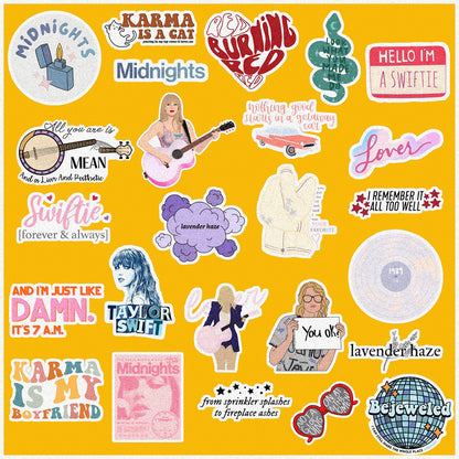 Taylor Swift Sticker Pack of 50