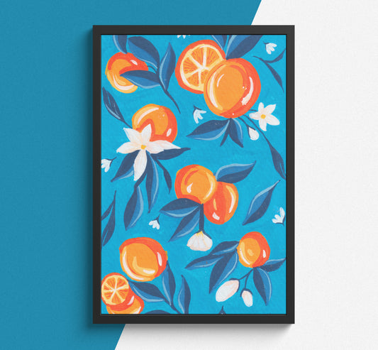 Tangerine Wall Art - Poster