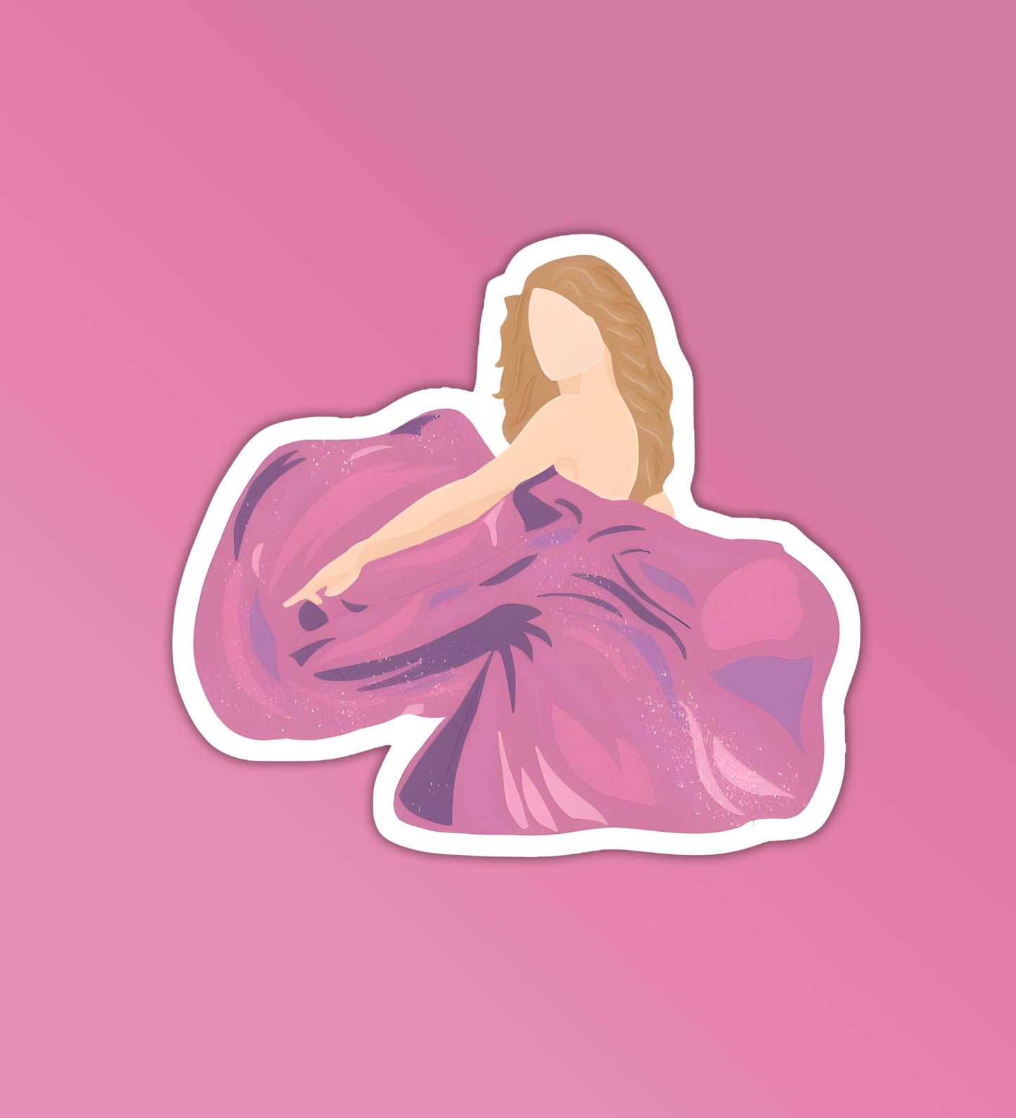 Taylor Pink - Taylor Swift Stickers