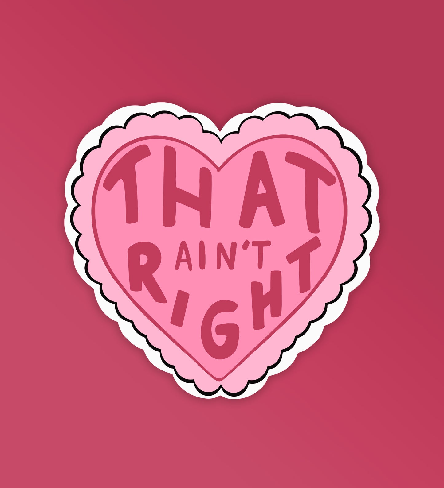 That ain't right | Laptop & Mobile Stickers