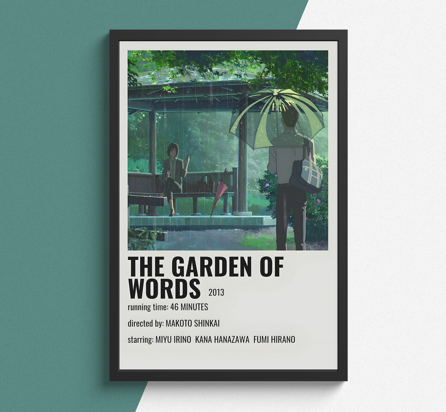 The Garden Of Words - Poster