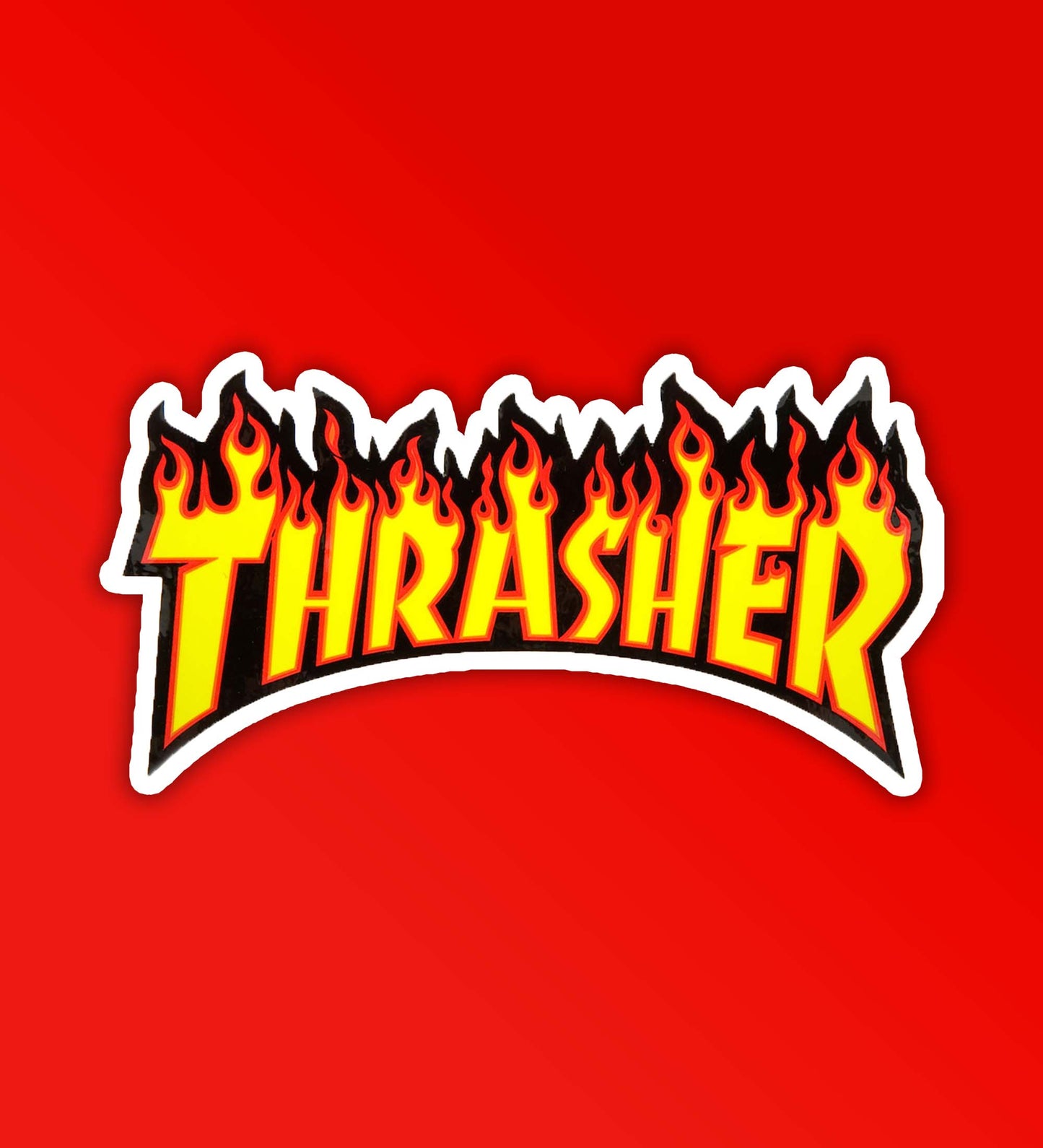 Fire Thrasher Sticker