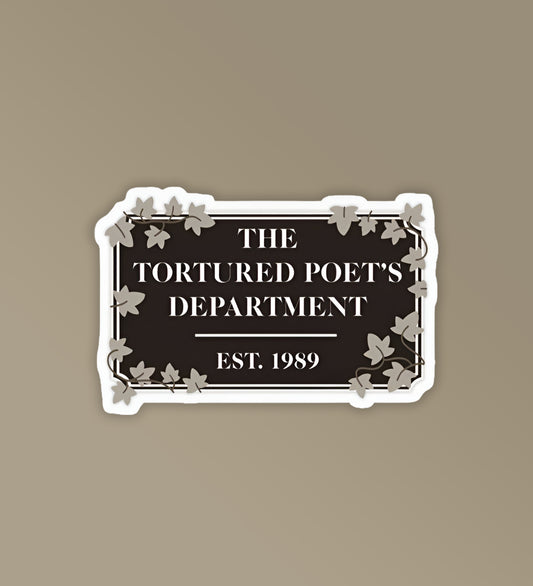 The Tortured Poet's Department - Taylor Swift Stickers