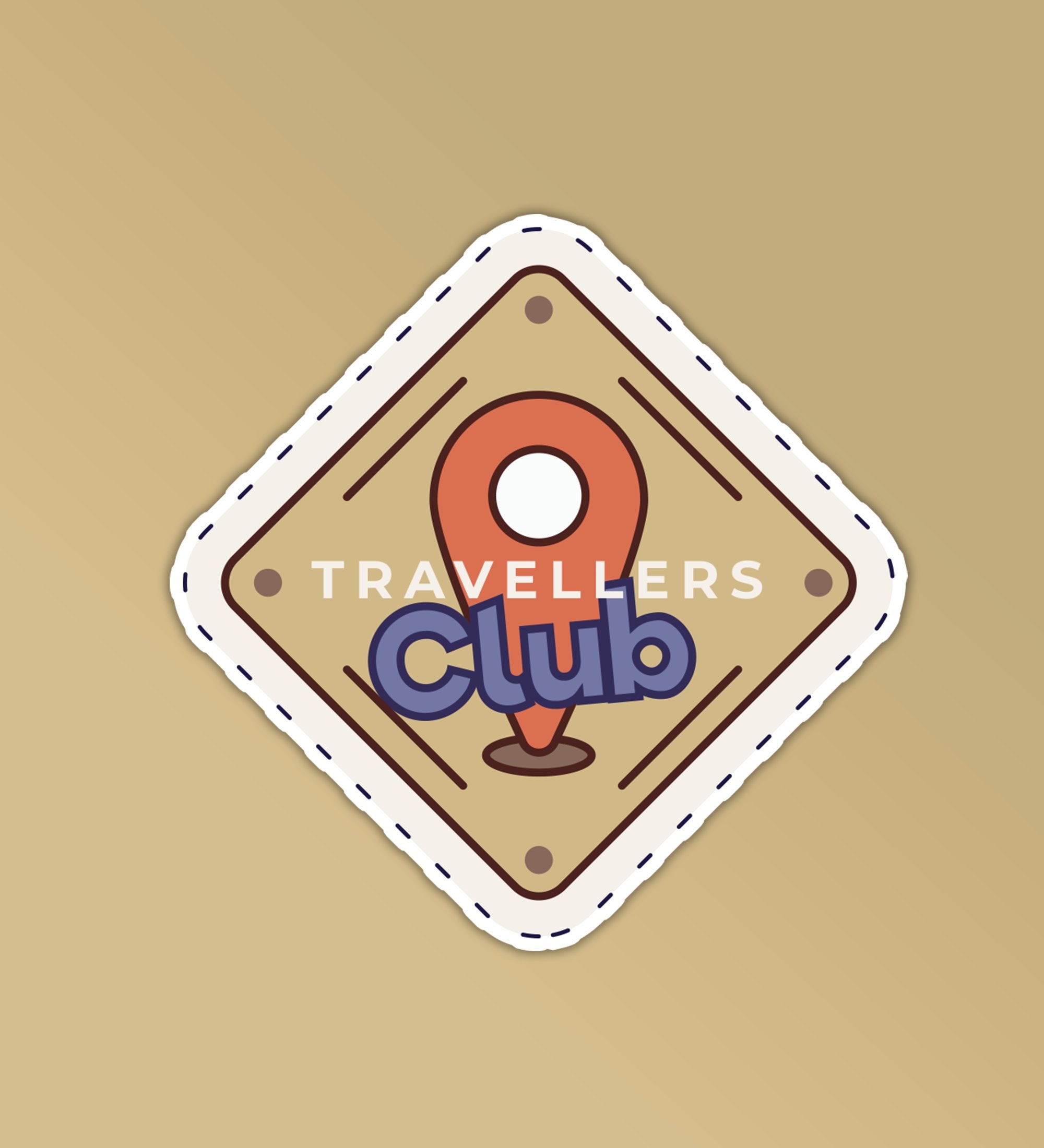Tour Crew Sticker Travel Club Sticker – Peeekaboo