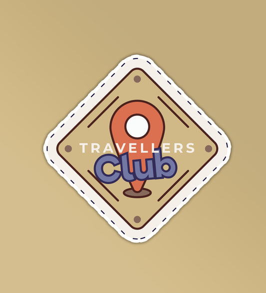 Travel Club Sticker