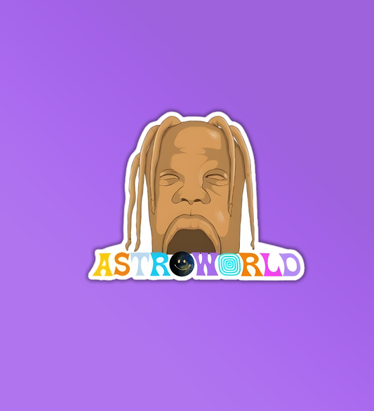 Travis - Astro Sticker