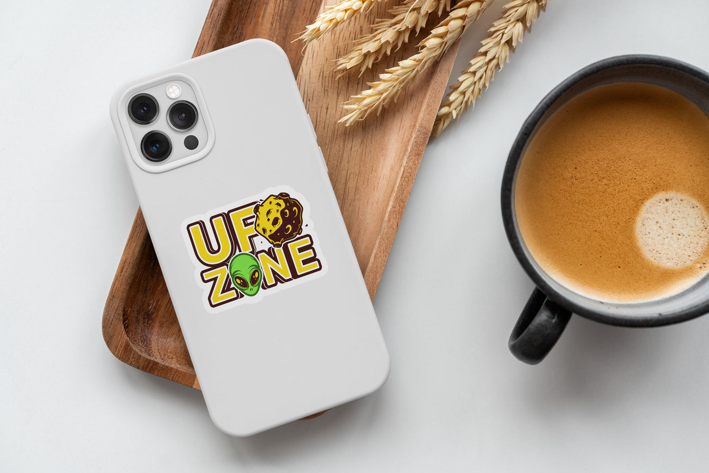 UFO Zone Sticker