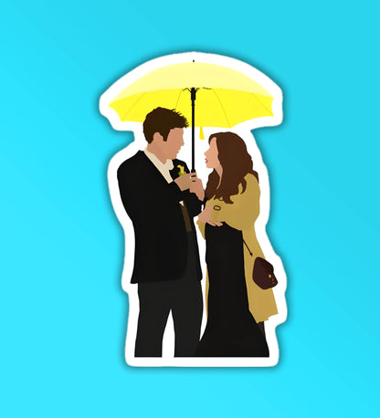 Under The Umbrella | Laptop / Mobile Sticker