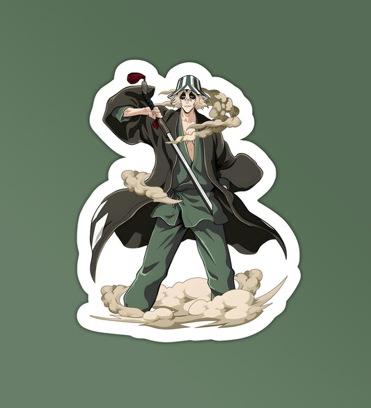 Urahara Kisuke Bleach - Laptop & Mobile Stickers