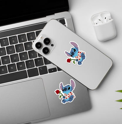 Valentine Stitch | Laptop & Mobile Stickers
