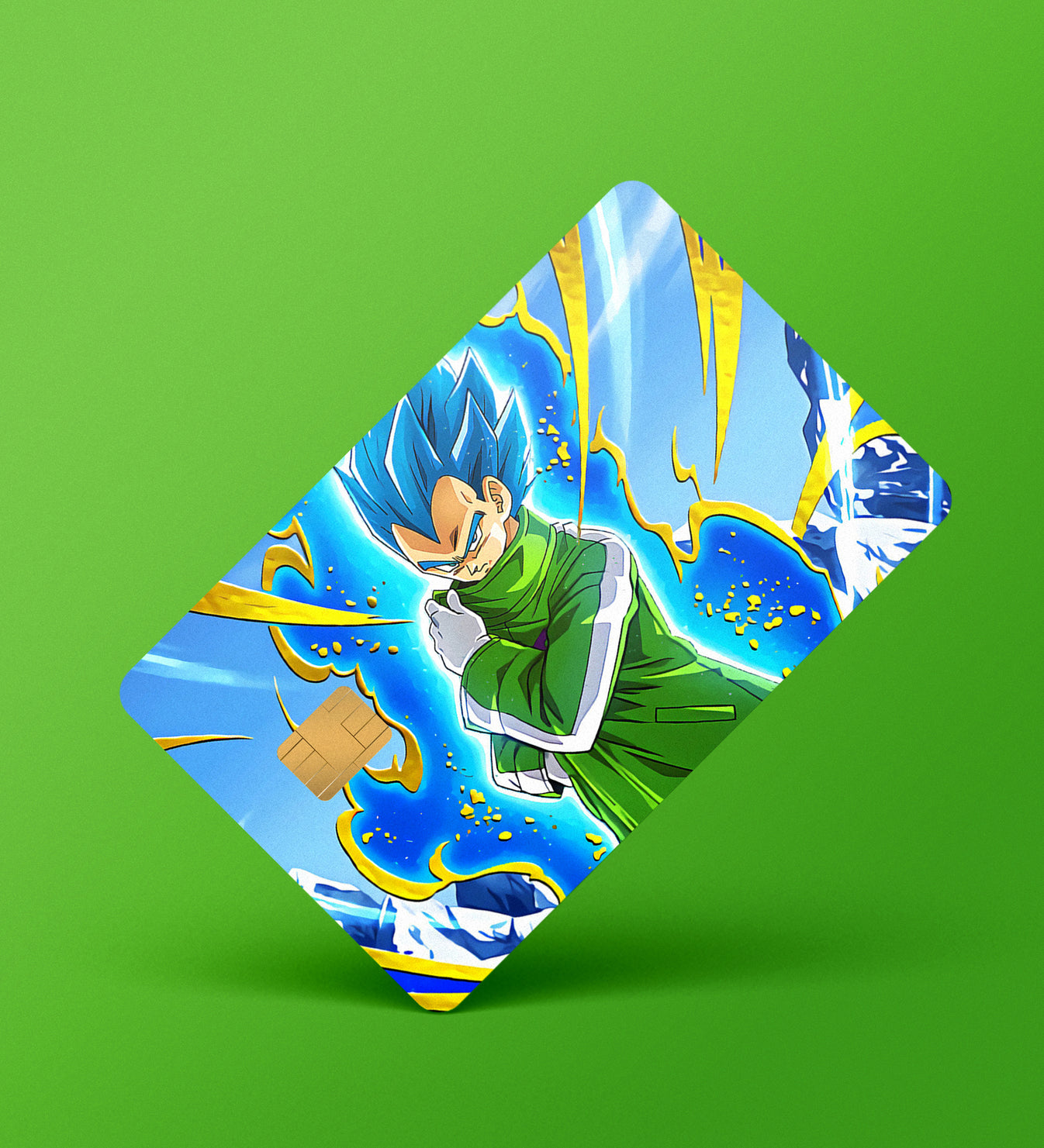 Vegeta Credit Debit Card Skin Peeekaboo