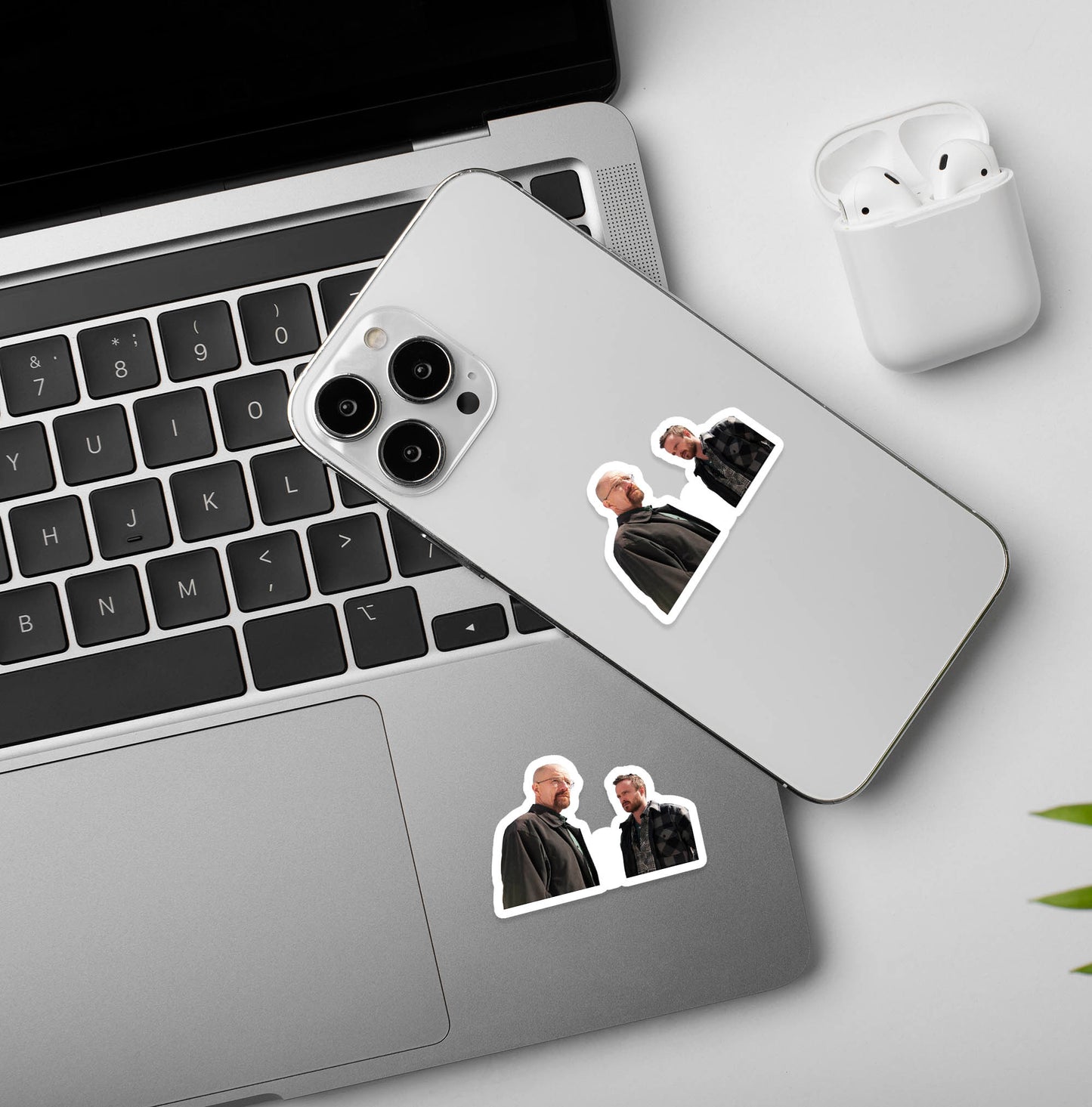 Jessie & Walter White - Laptop / Mobile Sticker