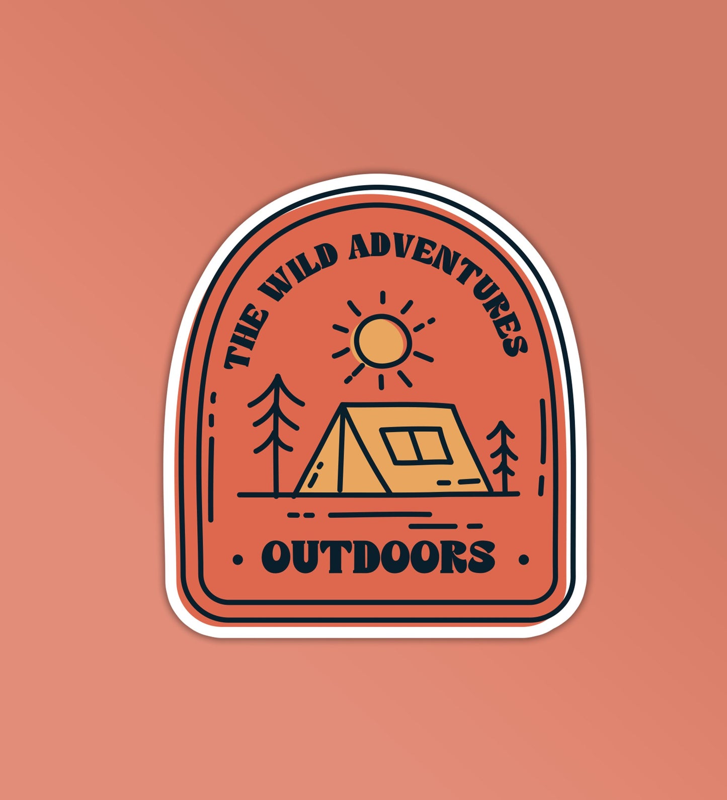 Wild Adventures Sticker