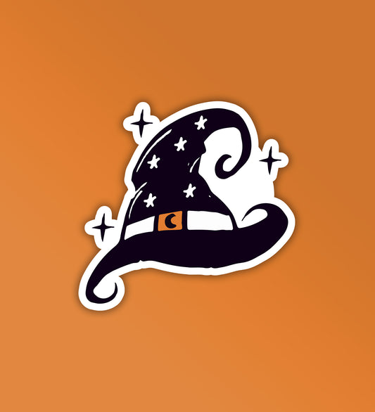 Witch Hat - Halloween | Laptop And Mobile Sticker