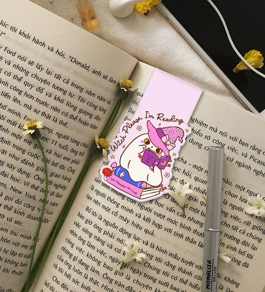 Magnetic Bookmark - Witch Please, I Am Reading