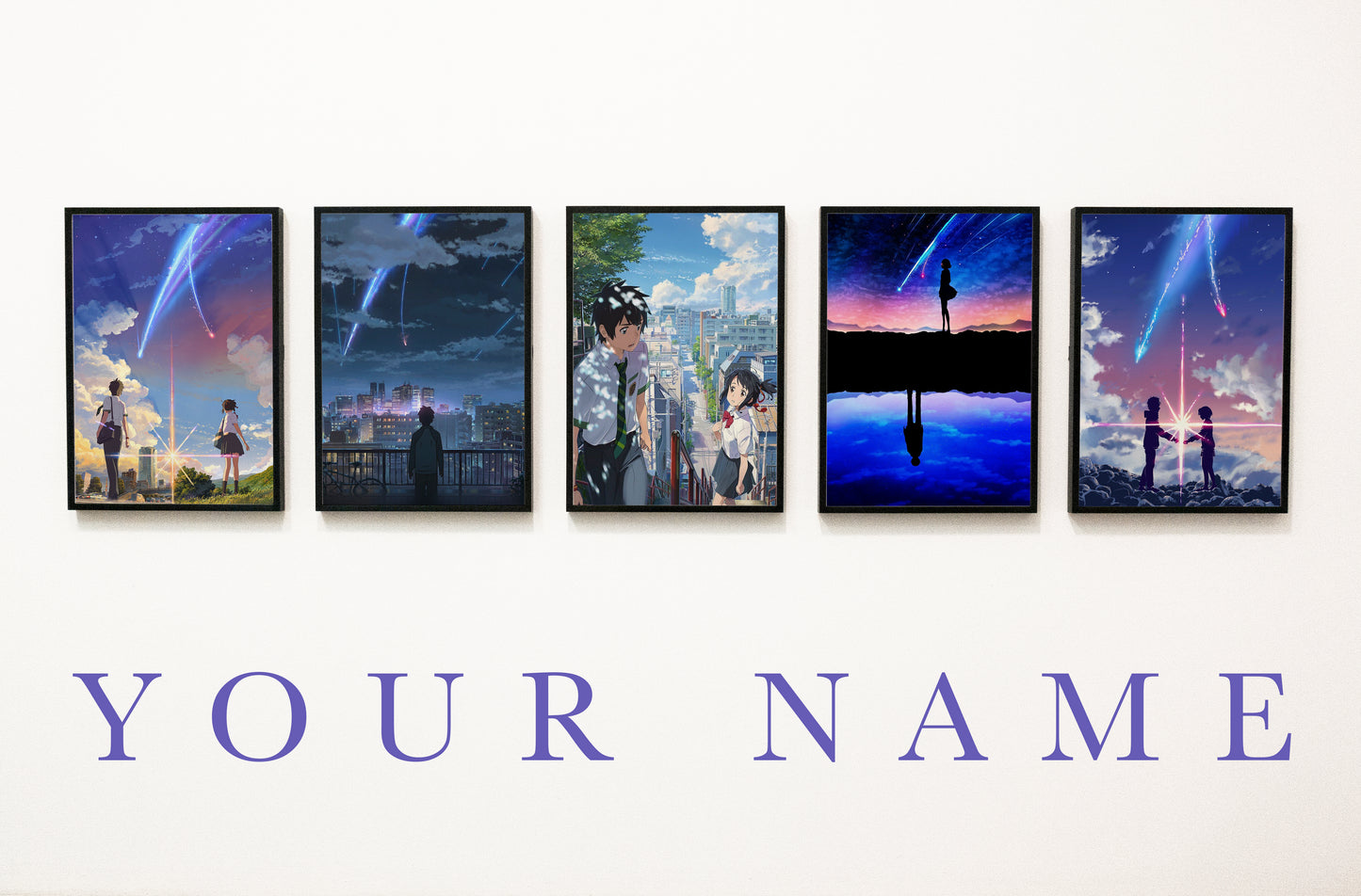 Your Name Posters - Set Of 5