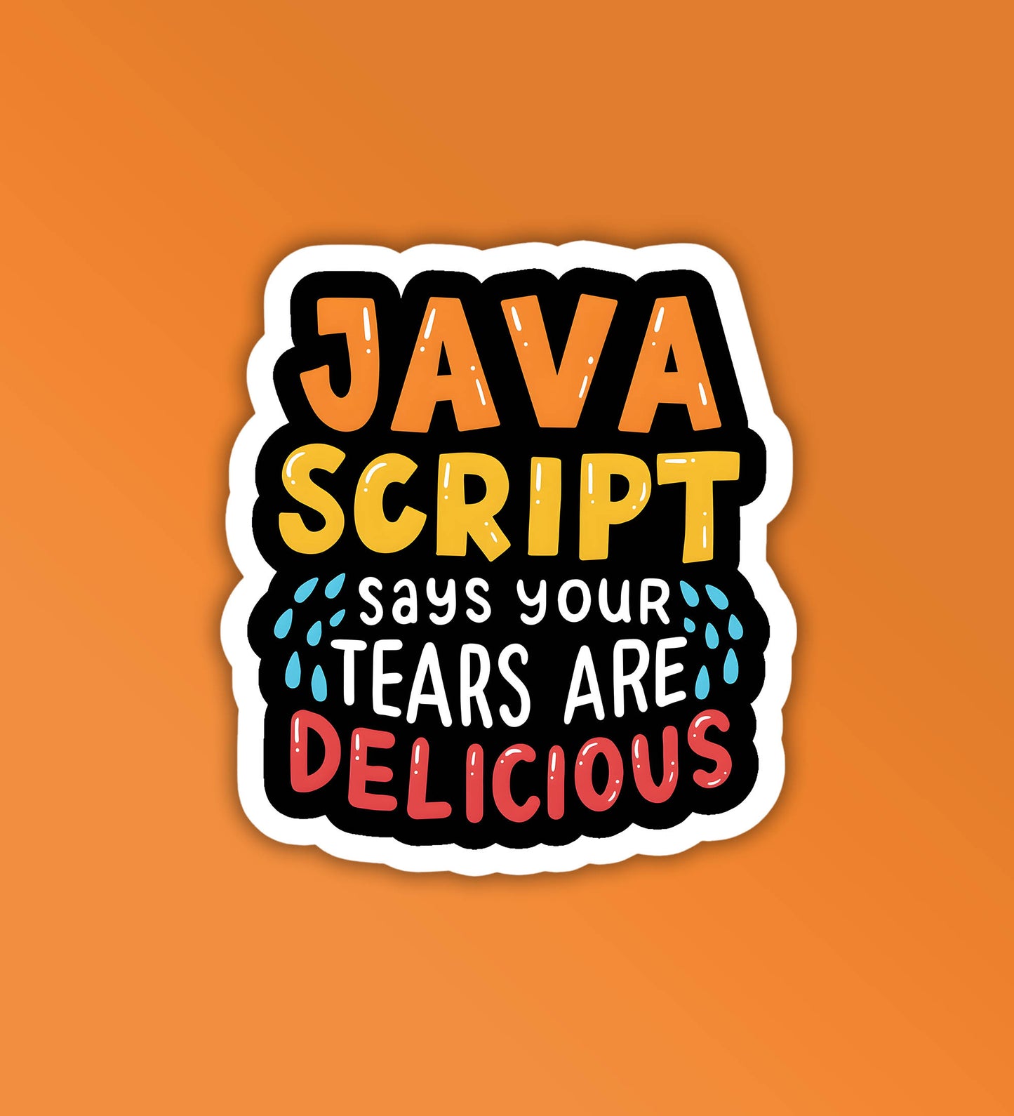Java Script Programmer - Coding Sticker – Peeekaboo